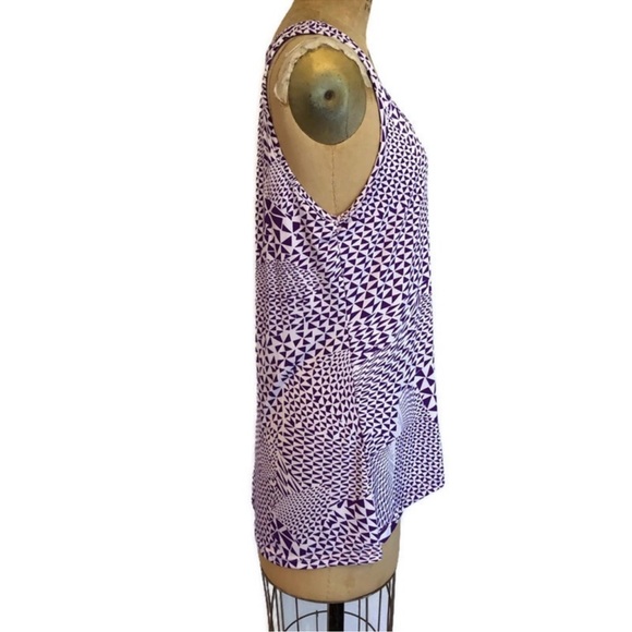 Lot Of 3 Tank Tops, Blue Red & Purple, Plus Size 1X - Picture 9 of 11